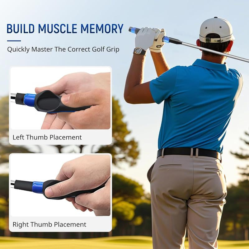 Golf Grip Trainer, Golf Training Aid, Golf Grip Kit, Golf Club Grips, Grip Trainer Golf Club to Help Train Correct Hand Position